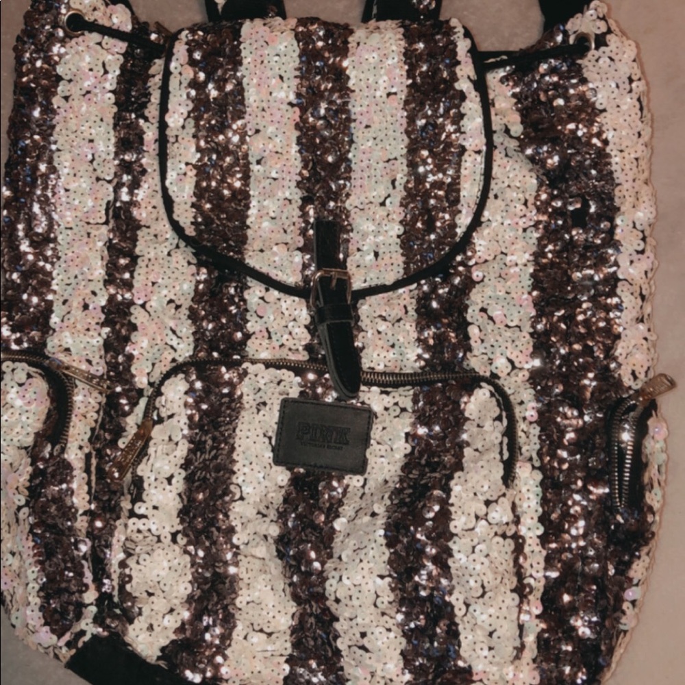 Victoria Secret back pack and duffle bling